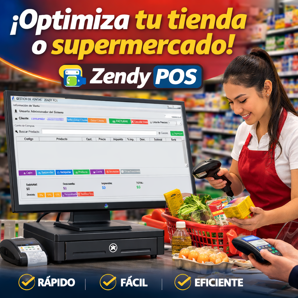 ZENDY-POS Comercial para tiendas