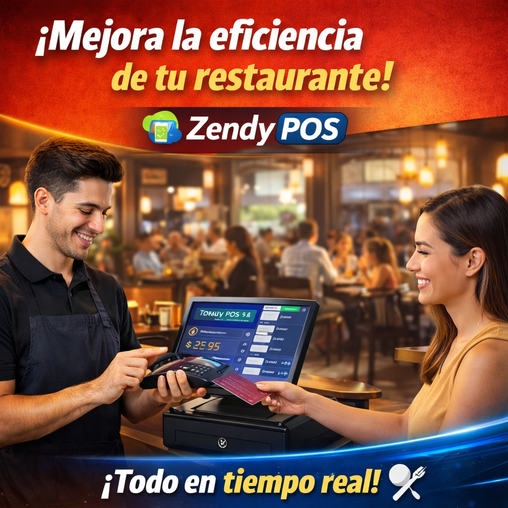 ZENDY-POS Restaurante en acción
